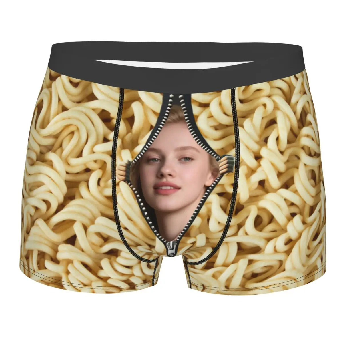 

Custom Face Photo Underwear For Husband Valentine's Day Gift Personalized Boxer Briefs Shorts Panties Breathable Underpants