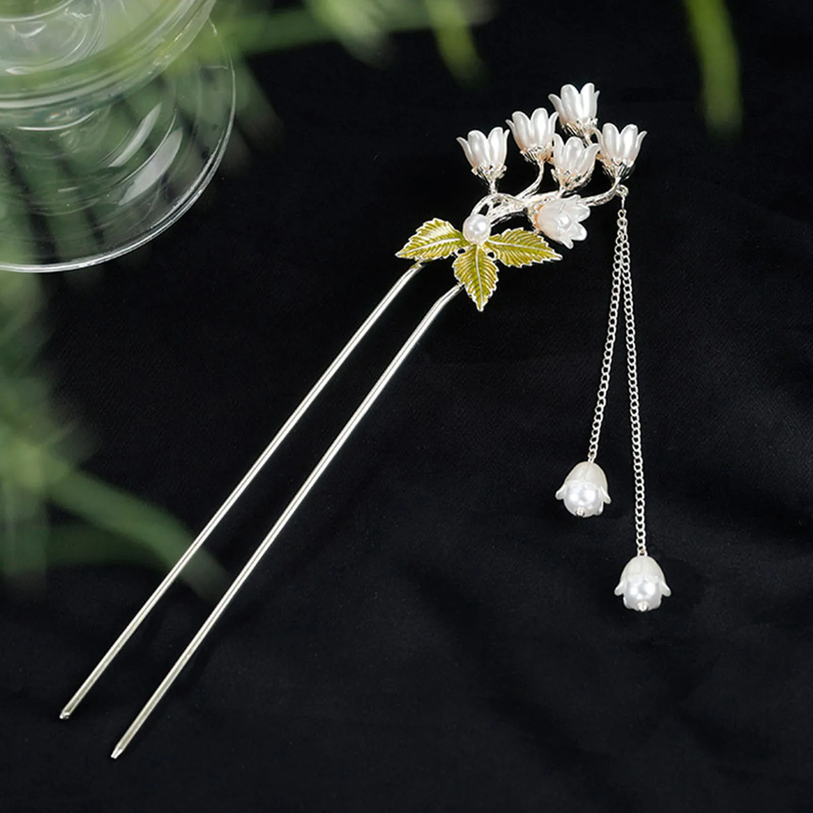 U Shaped Chinese Hair Stick Vintage Hair Pin Chignon Pin Chopsticks Hair Styling Accessories for Women and Girls