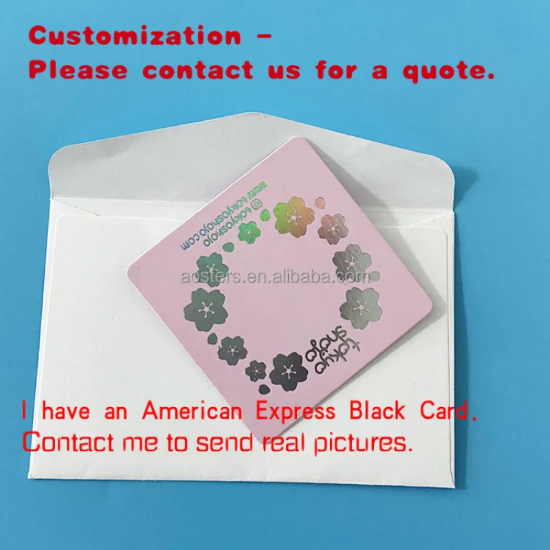 

custom.Custom Personalized Greeting Thank You Card Business Card Elegant Packaging Inserts Offset Printing Art Coated