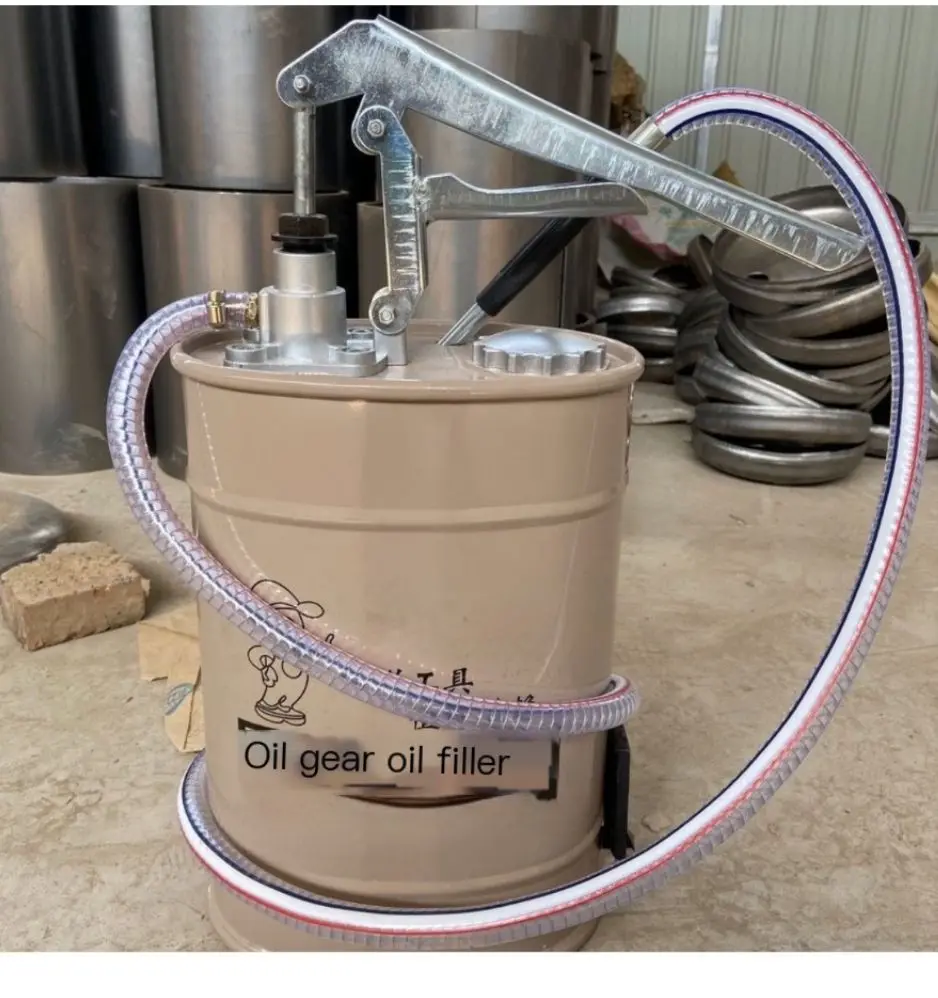 

10LManual engine oil gear oil filler refueling machine hand-pressed hand pump oil pump gearbox oil filling pump