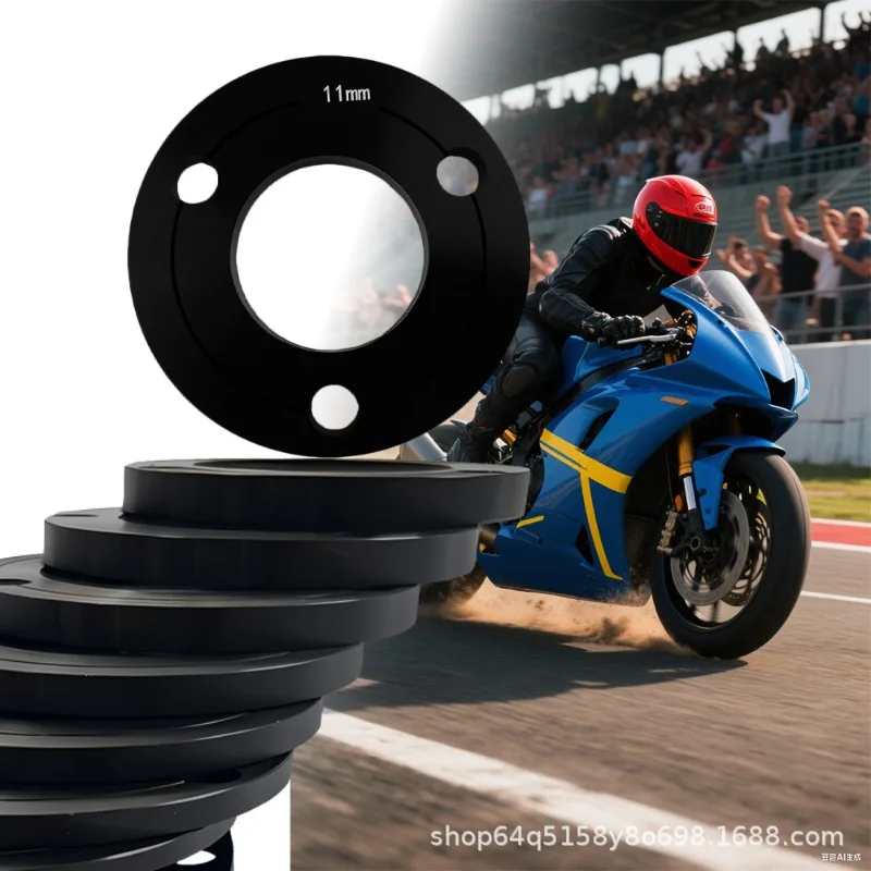 5Pcs-electric motorcycle modified flange 7.0 three-hole non-slip pad wheel hub disc brake disc is suitable for Maverick general