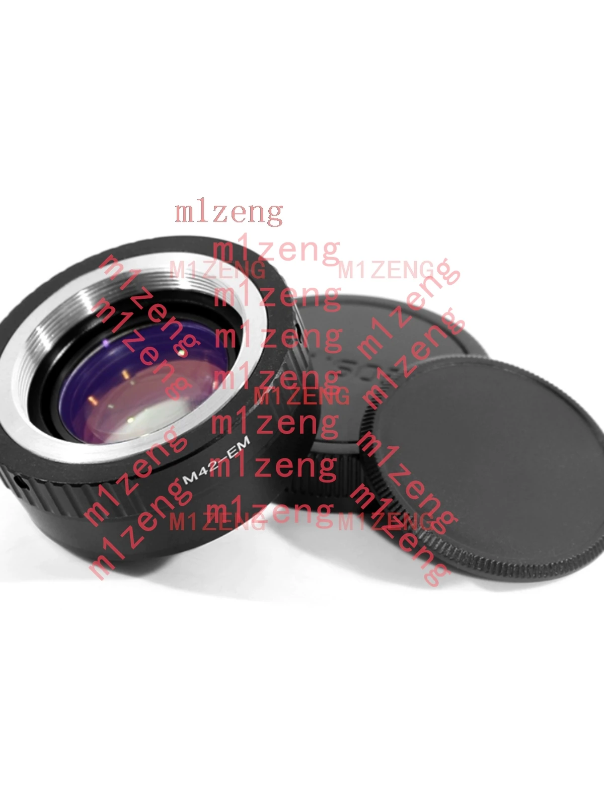 

Переходное кольцо-адаптер M42-EM Focal Reducer Speed Booster для объективов с креплением M42 42 мм для камер Canon EF-M EOSM/M2/M3/m5/M6/M10/m50/m100