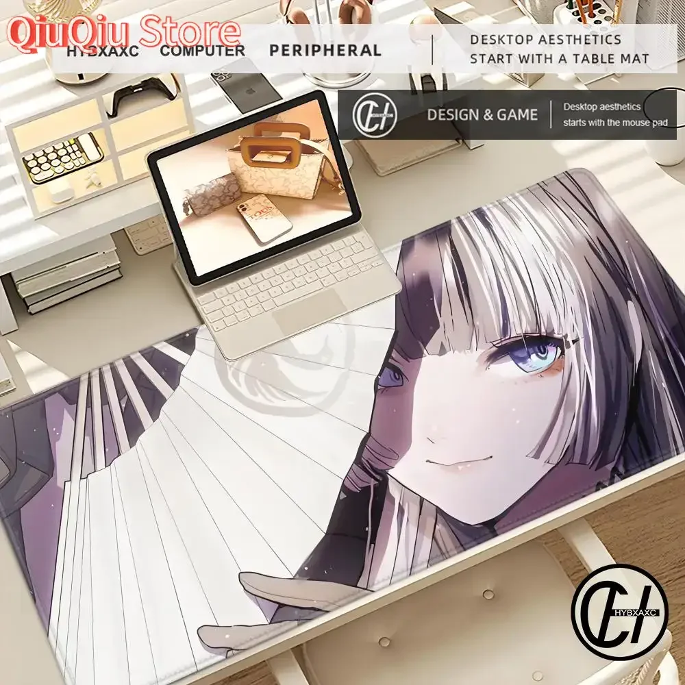 

1pc Juufuutei Raden Mouse Pad Desk Mat With Pad Gaming Accessories Prime Gaming XXL Keyboard Pad Padding Mat