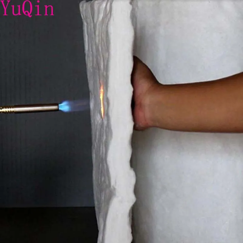 Thick Aluminum Silicate Needle Blanket Ceramic Fiber Insulation Blanket High Temperature Boiler Insulation Cotton Blanket