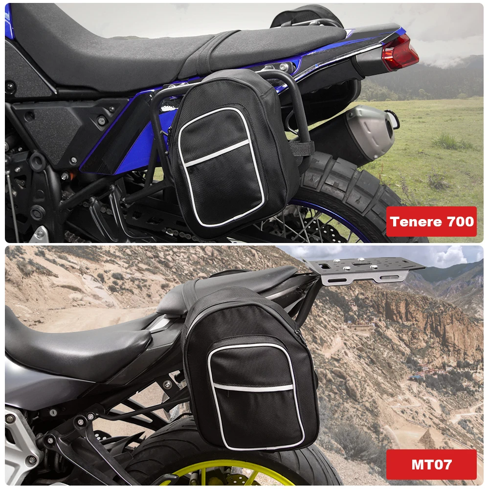 Motorcycle Saddlebags Side Travel Luggage Bag Waterproof Crash Bar Bags For Honda CB500X CB125F CBF1000 CB650R NC750S/X XL1000V