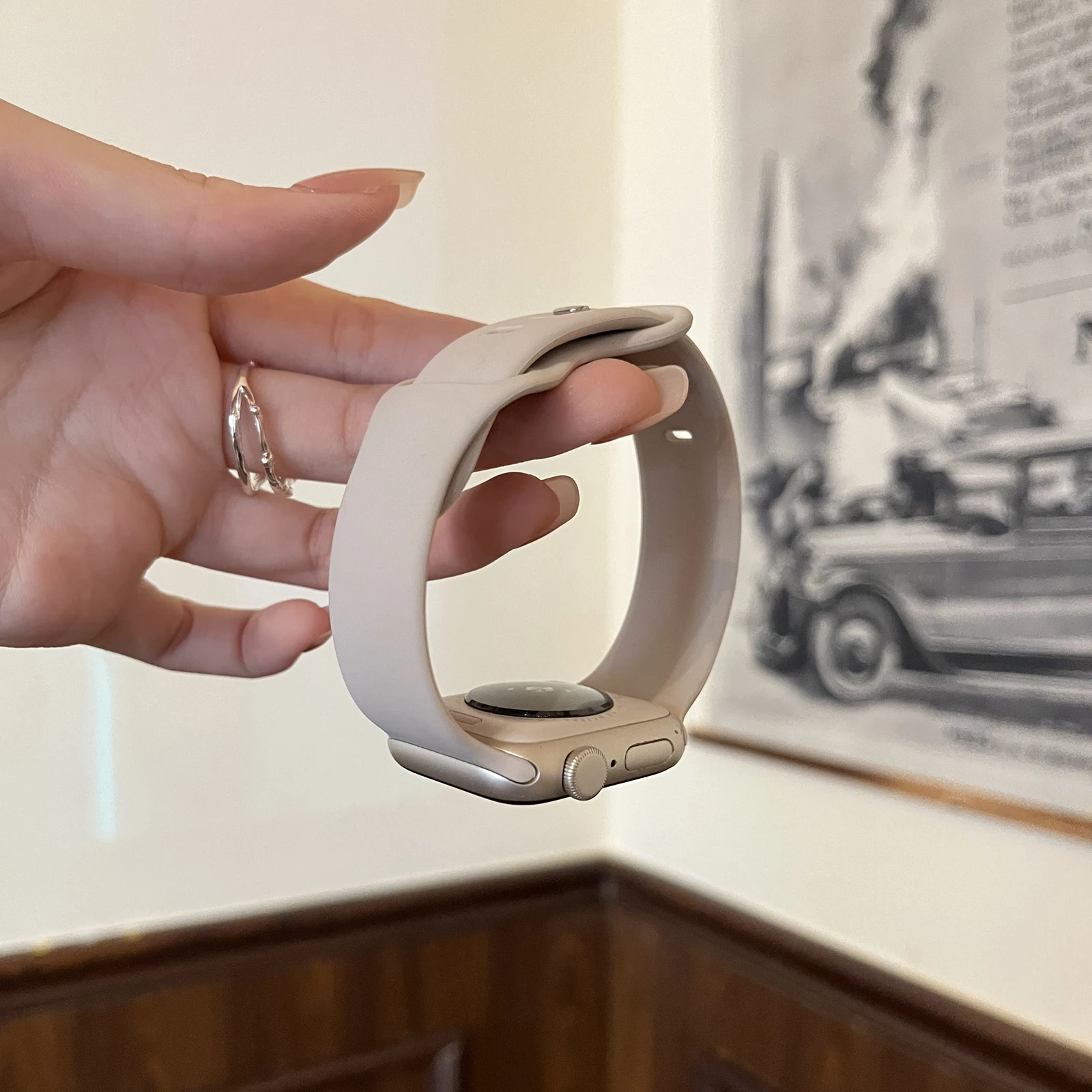 حلقة سيليكون جديدة لساعة Apple Watch Band للنساء Correa لحزام iwatch #2