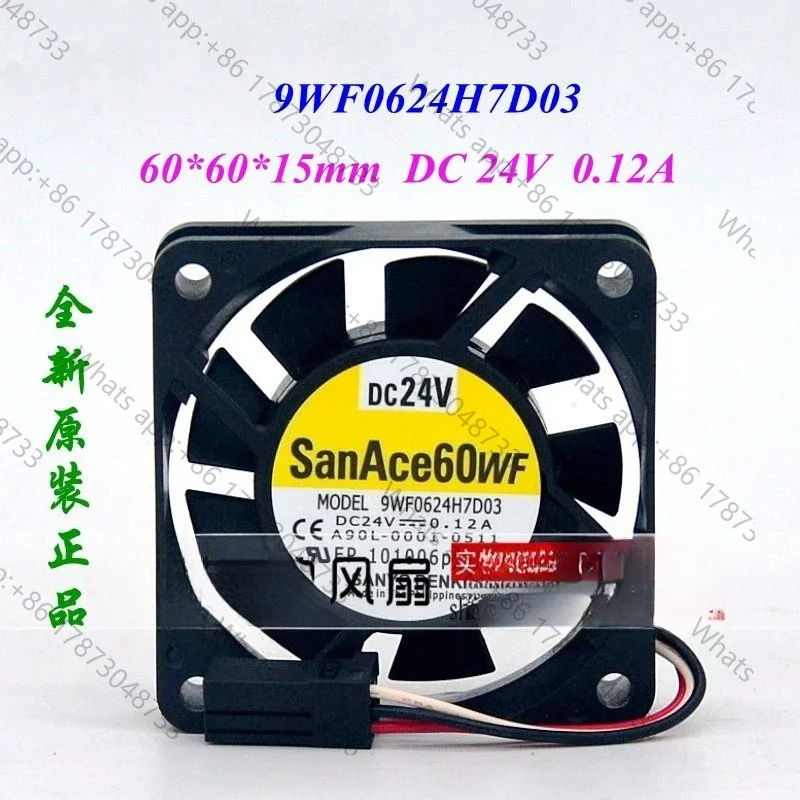 Tool PartsNew original SanAce60 A90L-0001-0511 9WF0624H7D03 6015 24V 0.12A 6CM FANUC Servo Fan