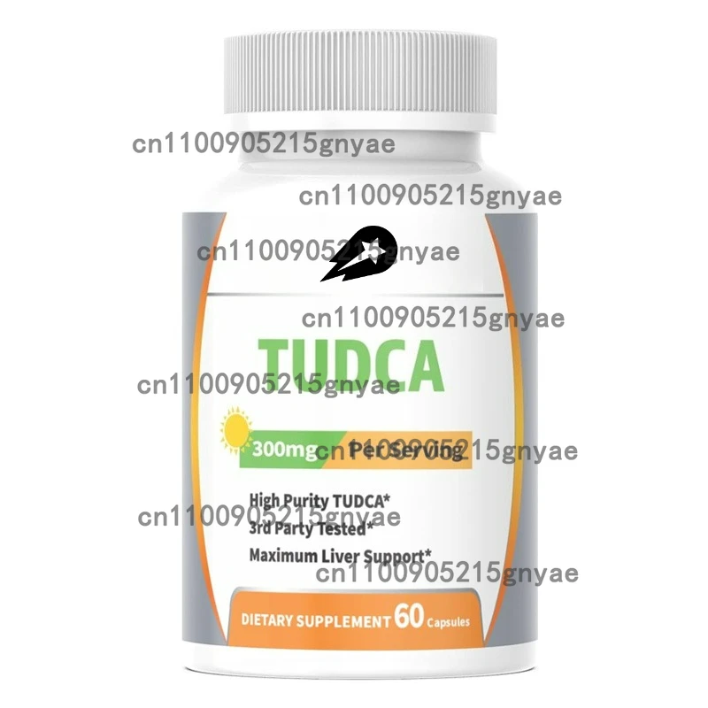 

TUDCA Supplement, Bile Salt Complex for Liver Detoxification and Gallbladder Cleansing, Anti-aging, Digestive Health