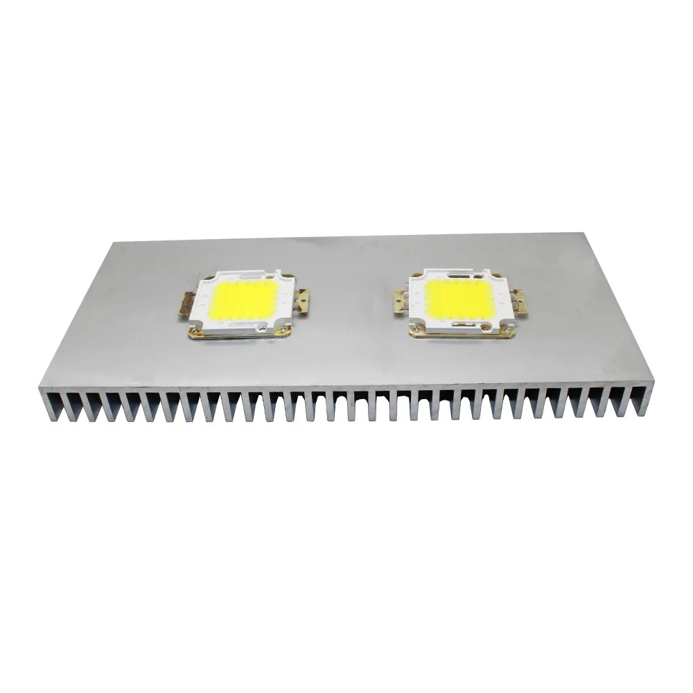 Extrudierter großer Aluminium-Kühlkörper, Kühlkörper, Kühler für LED-Chip, elektronische integrierte Schaltkreiskühlung, Wärmeableitung – Detail 1