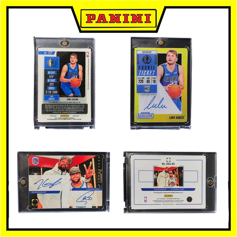 

2019 Panini Tickets Luka Doncic Doncic Rookie RC Signature Gold Folding Diy Homemade Cards Gift Collection