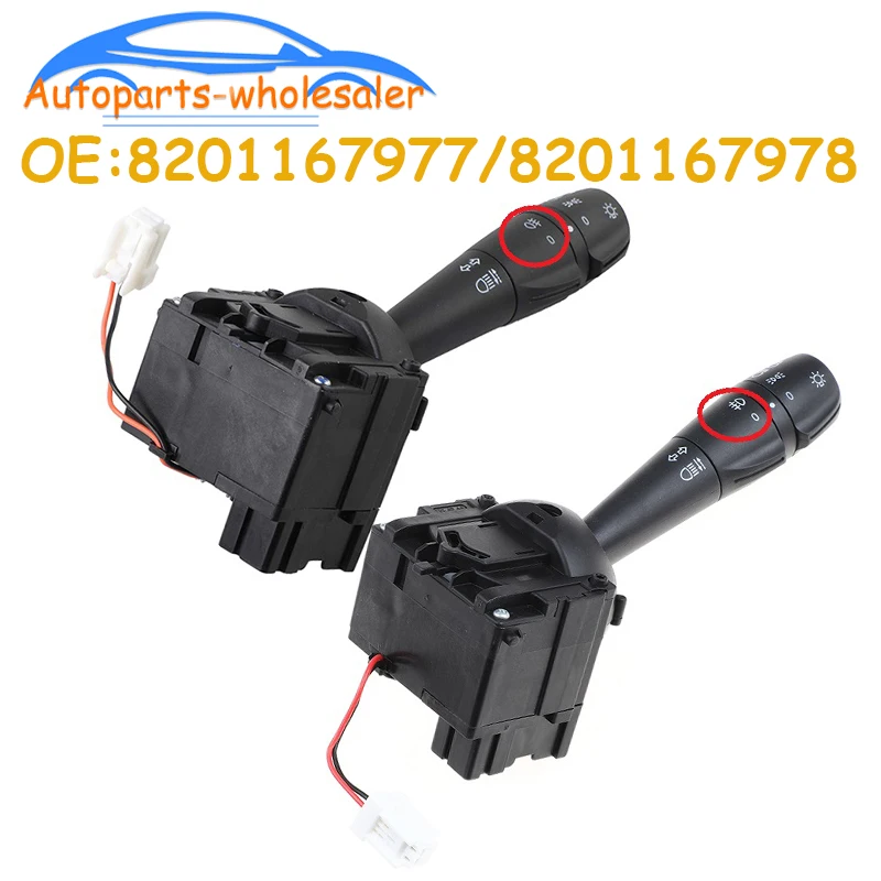 Interruptor de Luces Intermitentes para Automóvil 82011-67978 8201167977 8201167978 82011-67977 para Dacia Renault Duster Box Logan II Mcv 90