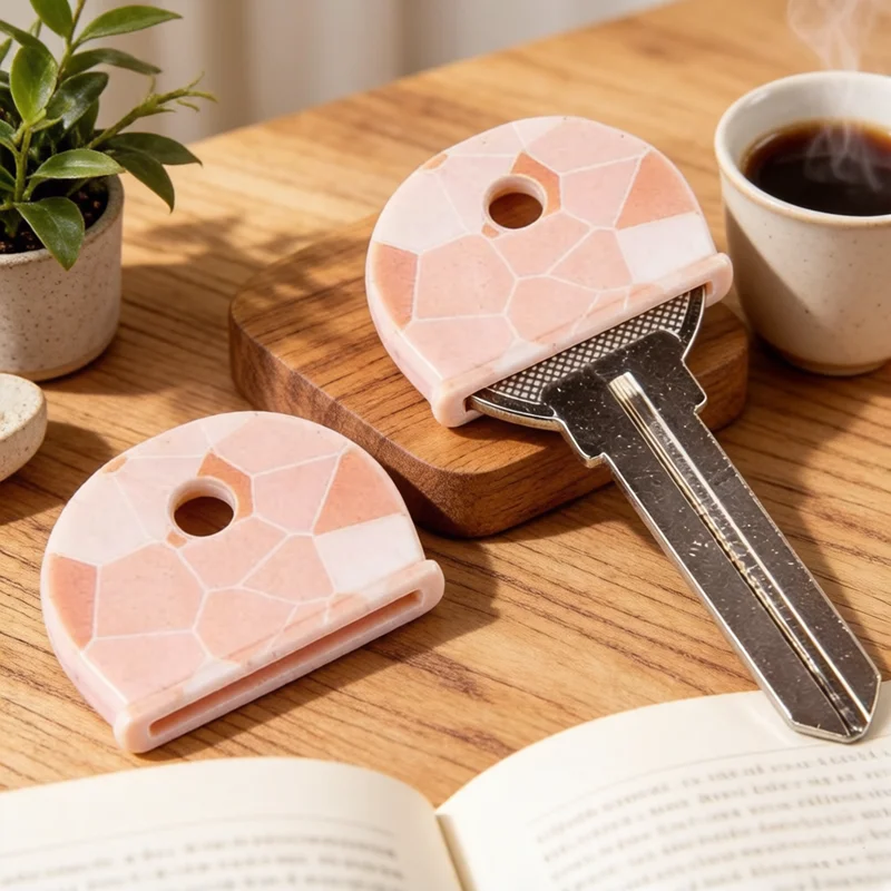 Multifunctional Silicone Key Tags, Anti-Slip Key Protective Covers, Fashion Key Decor Accessories, Present for Household Use