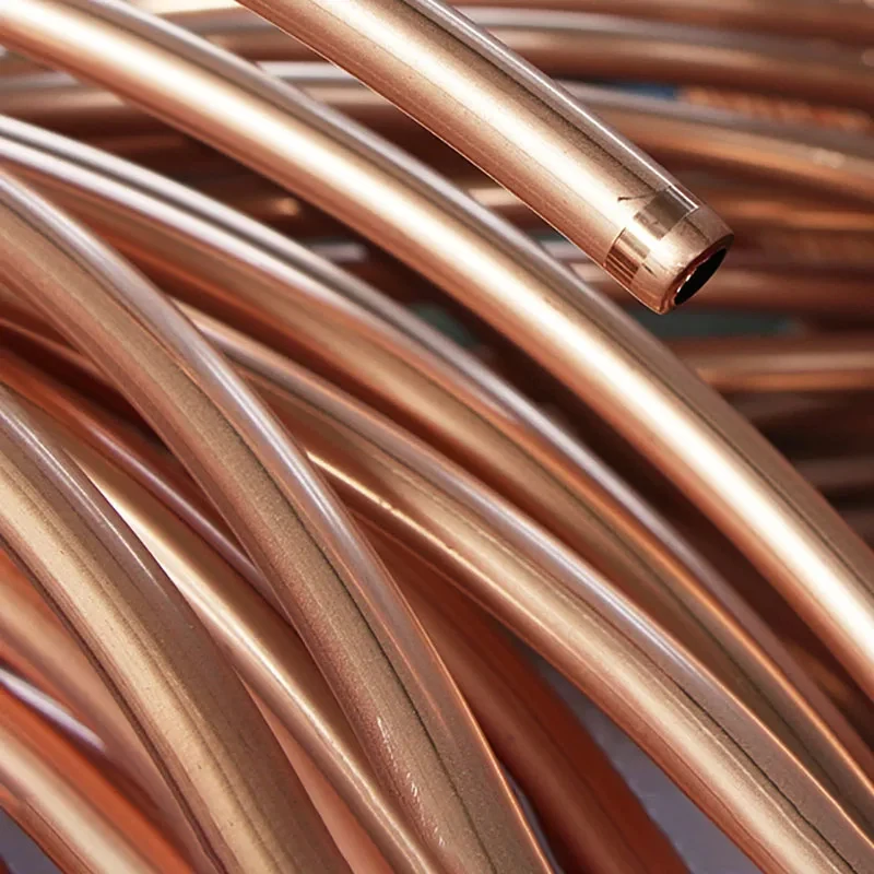 

High Purity Copper Coil/Tube Outer Diameter 1.6-25mm AC Refrigeration Soft Annealed Flexible Corrosion Resistant