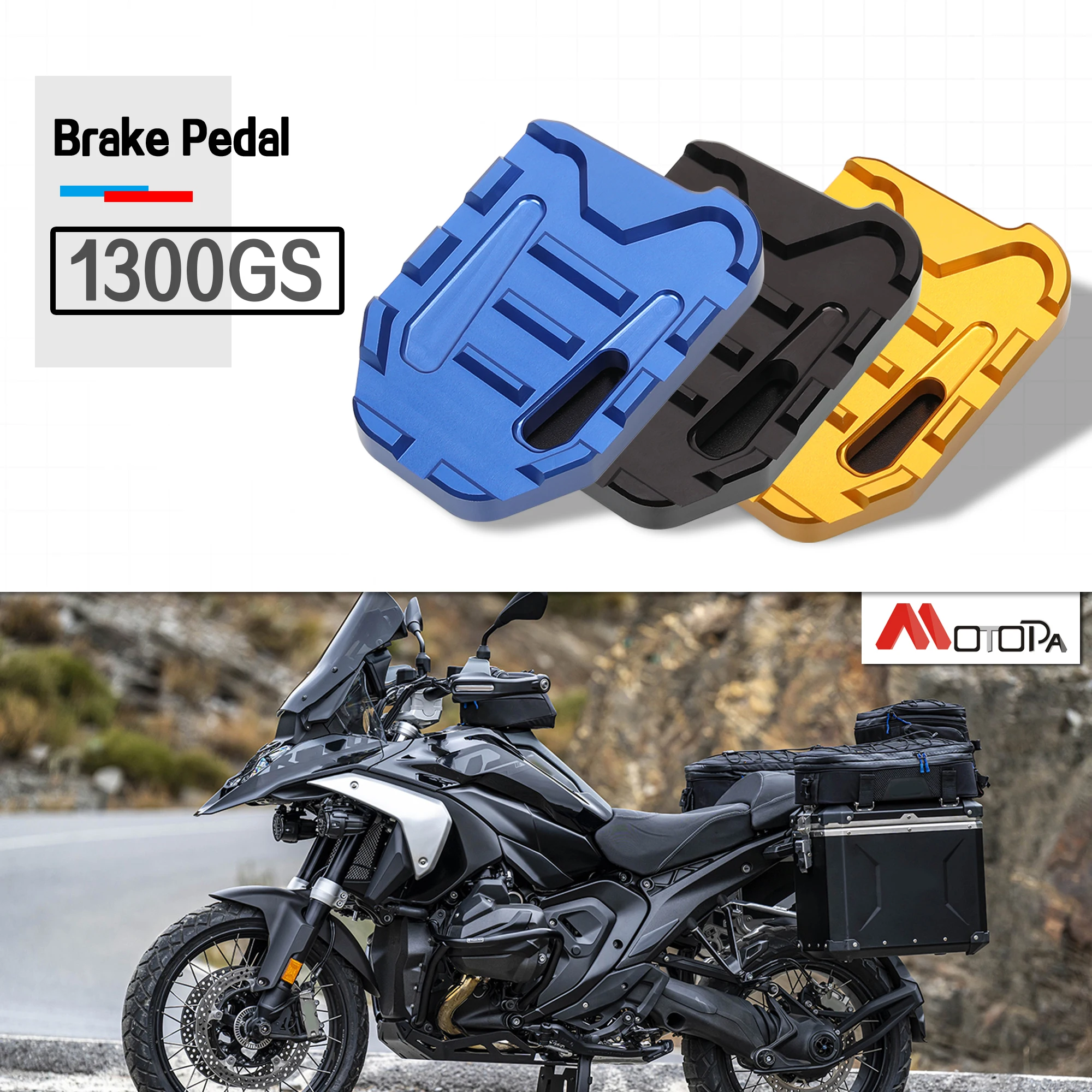 

Для BMW R1300GS R 1300 GS 2023 2024 Аксессуары для мотоцикла R 1300 GS рычаг переднего ножного тормоза Подножка педаль увеличить расширение