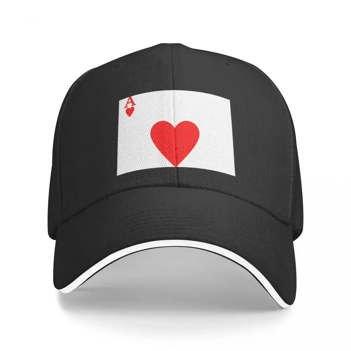 Ace Of Hearts Playing Card Group Costume Poker Player Baseball Cap Hat Baseball Cap Golf Cap Men's Baseball Women's