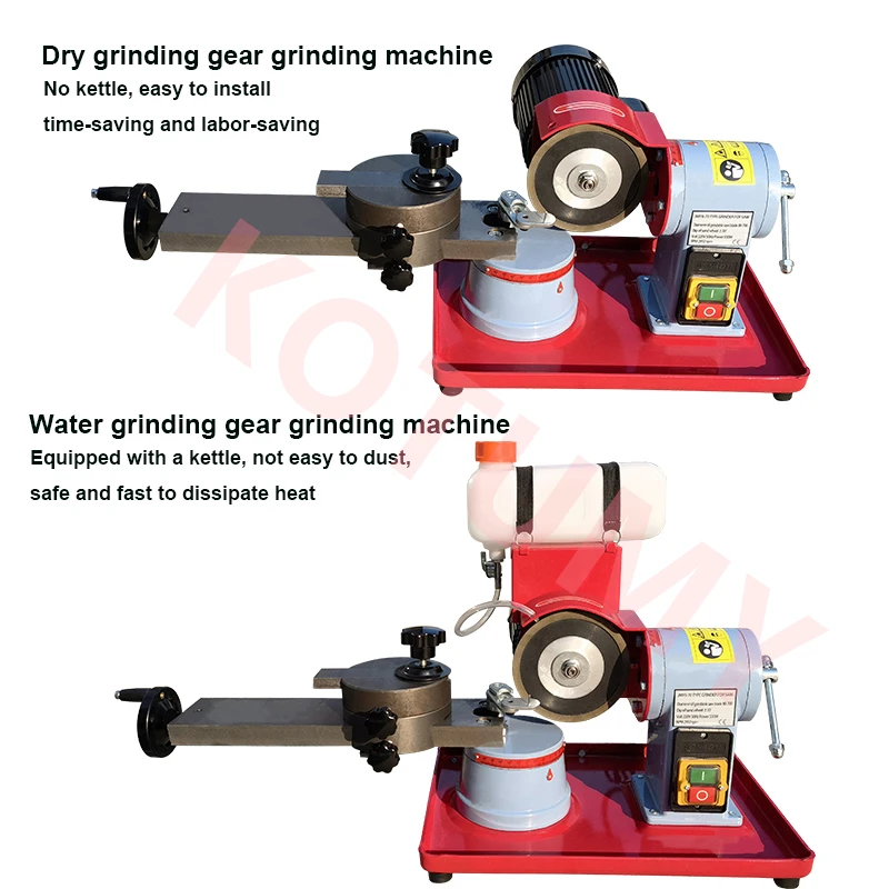 220V/550W Alloy Saw Blade Grinding Machine Small Saw Gear Grinding Machine Circular Saw Blade Sharpener Gear Grinder Machine