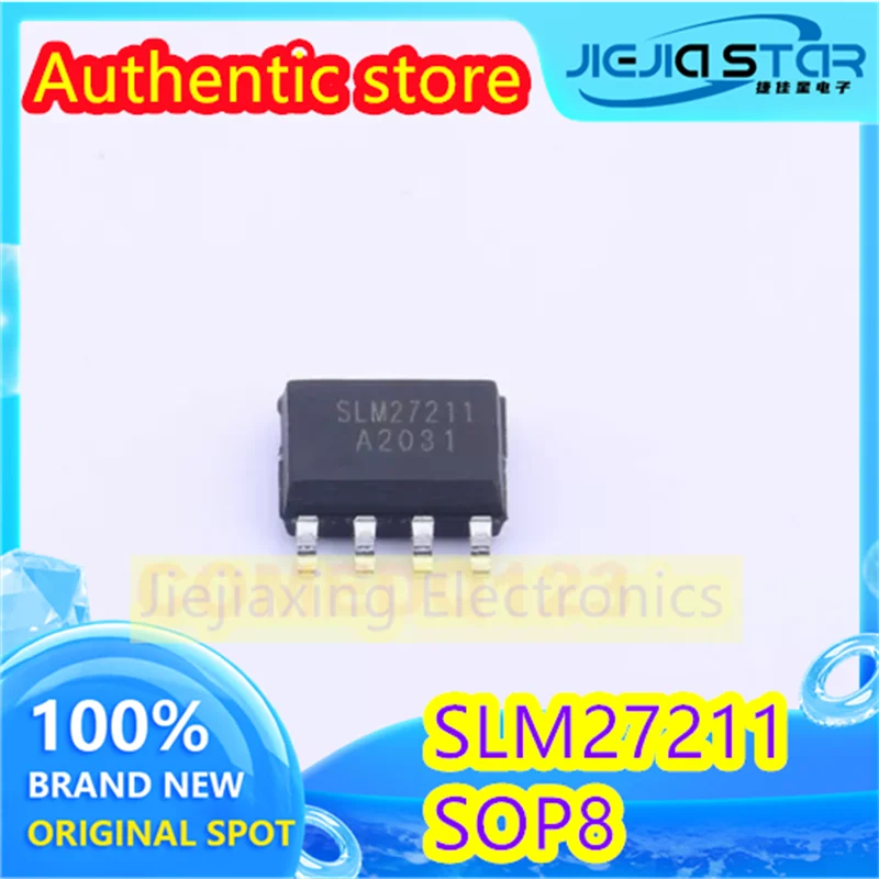 

(3/30 pieces) SLM27211CA-DG SOIC-8 code SLM27211 gate driver chip guaranteed to work 100% new and original