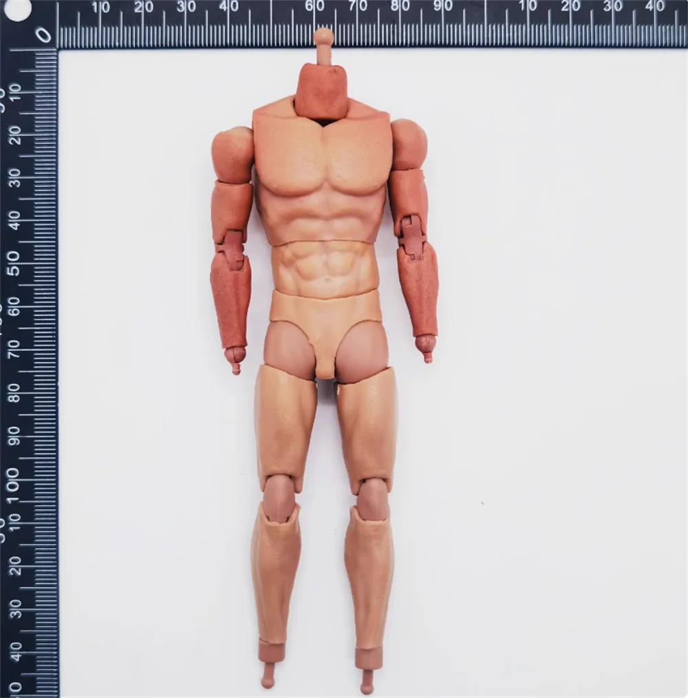 

1/12 Patriot Studio Residents Tough Guy Man Evil Body Action With Hand Foot Neck Connector Accessories For 6" Doll Collect DIY