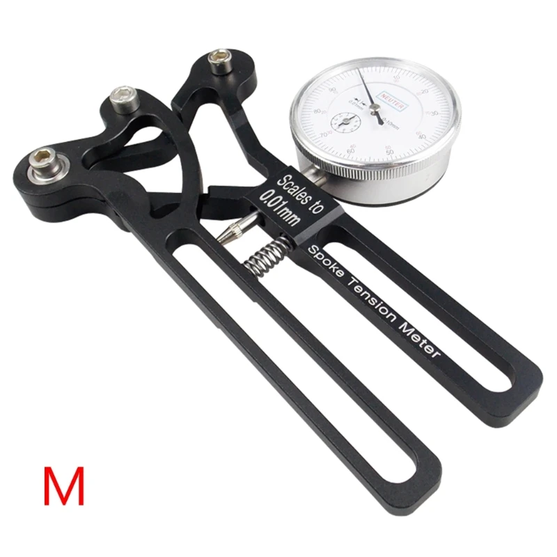 Bicycles Tension Meter Aluminum Alloy Bike Wheel Spokes Checker High Precisions Indicators Accurate Stable Tensiometer