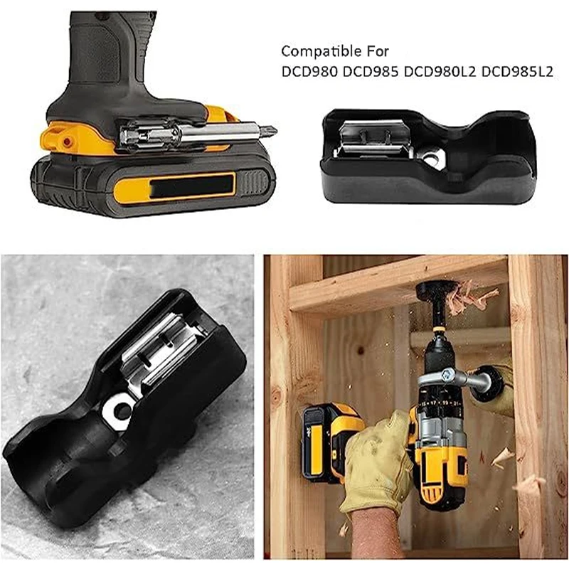 Imagem -05 - Bit Holder Gancho para Makita Dewalt Milwaukee Dual Bit Holder Power Tool Acessórios
