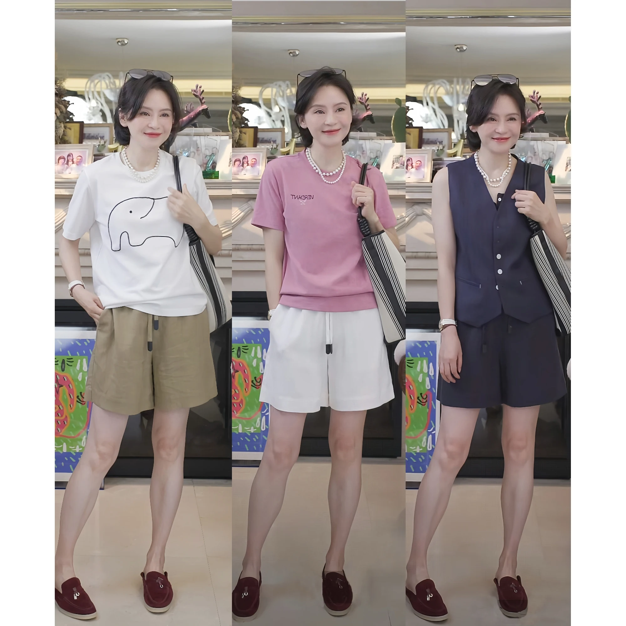 

РуйенКо. Повседневные хлопковые льняные шорты с эластичным поясом и завязками, с высокой талией, прямого кроя, летние, удобные женские брюки