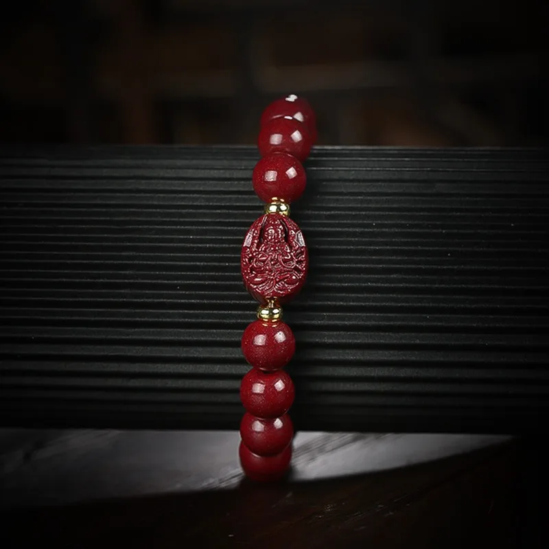 

Cinnabar Guardian God Bracelet Twelve Zodiac Sign Bracelet Female Jewelry