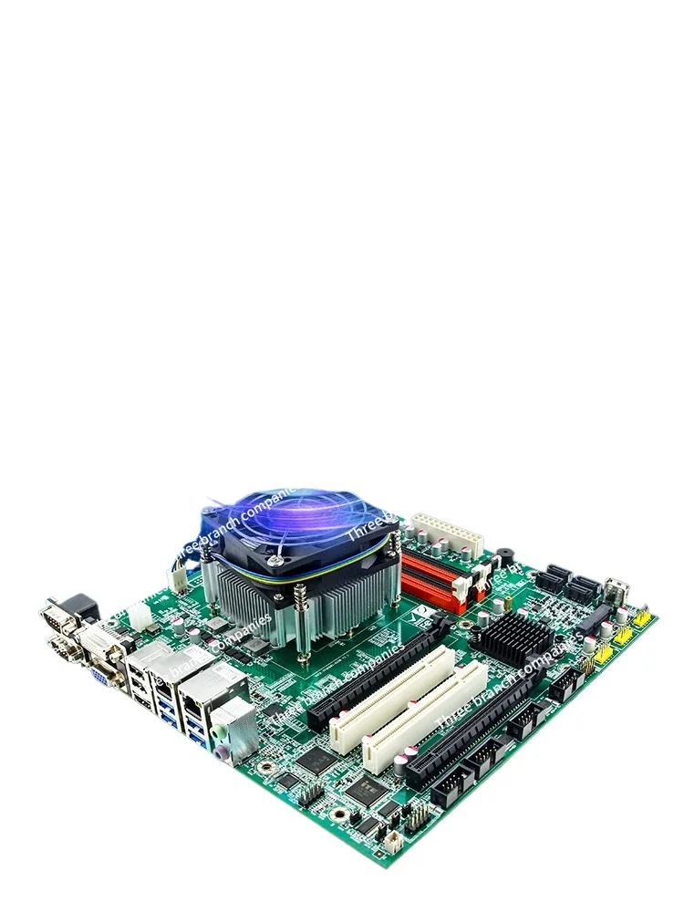 Brand New B75/B85/Q370 Industrial Control Mainboard 2/3/4/8/9 Generation Visual Data Acquisition Server Board