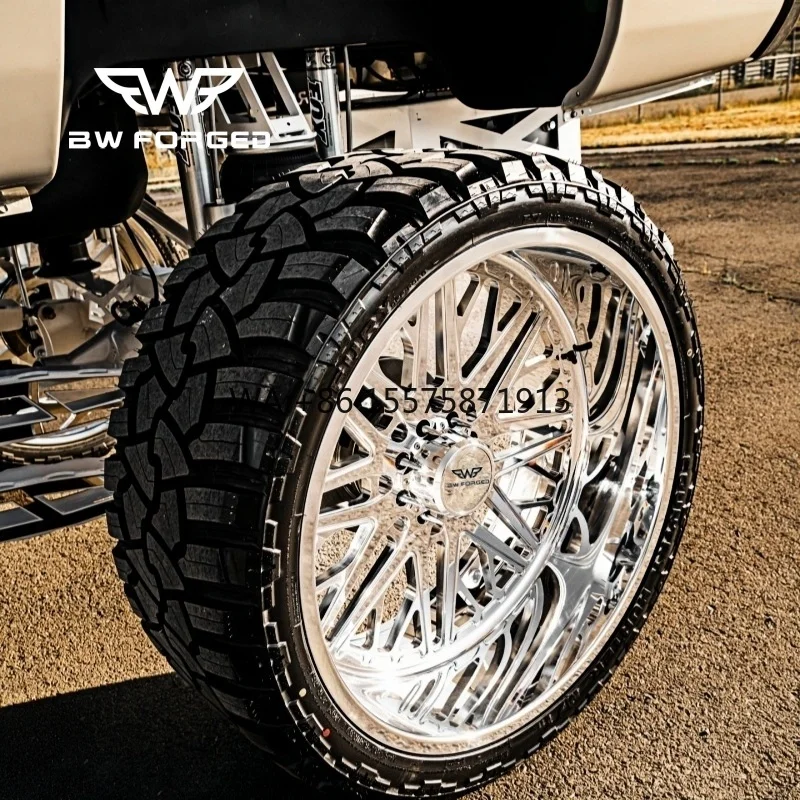 

Luxury Deep groove 1 Piece 22 24 26 28 Inch Forged Wheels 8x170 8x180 Chrome Deep Dish Wheels Passenger Car Wheels Rims