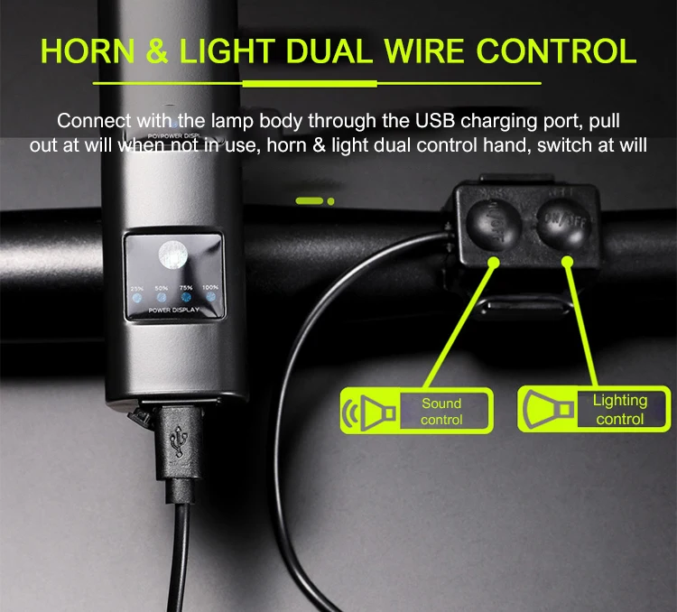 Bike Bicycle Light USB LED Rechargeable Set Mountain Front Back Headlight Lamp Flashlight Outdoor Cycling Sports