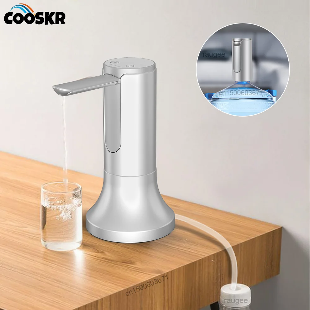 Water Dispenser Pump Electric Water Gallon Pump 19 Liters Water Dispenser Bottle Mini USB Rechargeable Automatic Water Dispenser