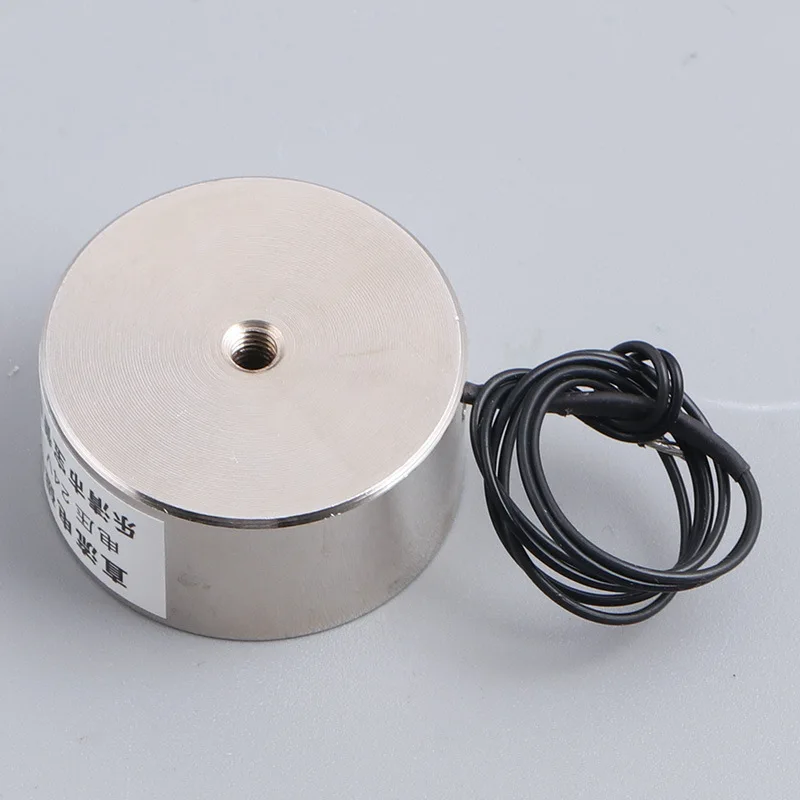 20/15 Electromagnet DC 5v 6v 12v 24v Electro magnetic Closed Solenoid Electric Magnets Red Copper Coil Electric Imans 25/20mm 5v