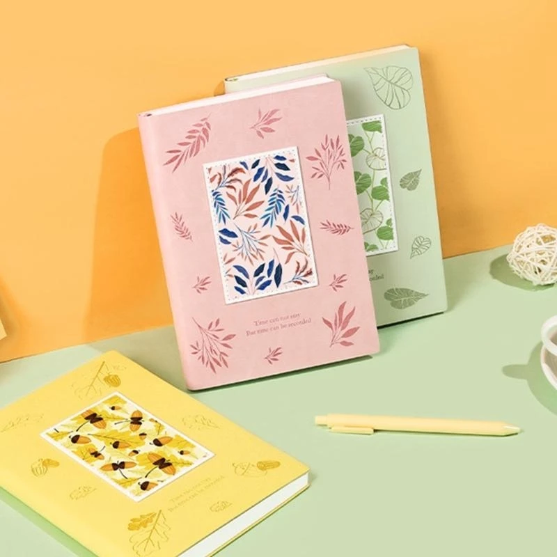 دفتر جلود غلاف فوتوغرافي 256 صفحات الكلية حكمت مجلة دفتر الغلاف. H05A