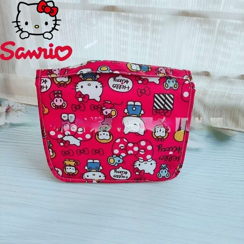 2025 New Women's Makeup Bag Fashion High Quality Hanging Toilet Bag Cartoon Large Capacity Multi Functional Travel Storage Bag