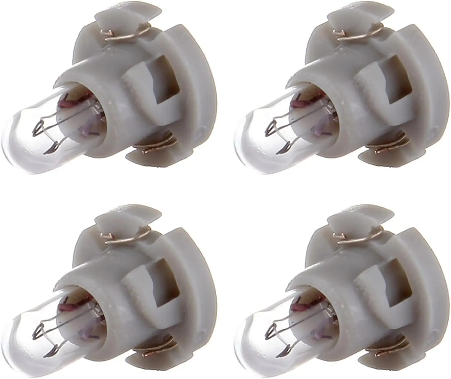

T4/T4.2 Neo Wedge Halogen A/C Bulb Instrumnet Panel Dash Light,4Pack
