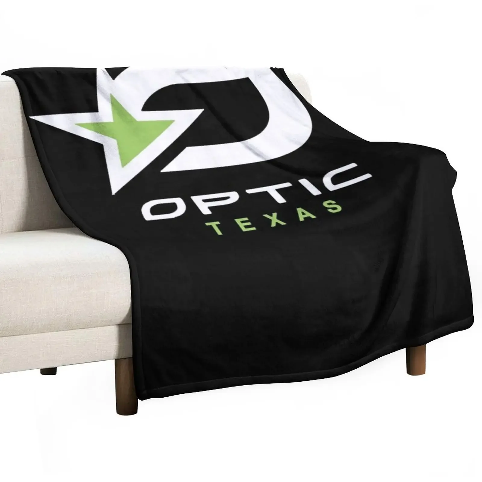 

OpTic Texas Merch Shirt Essential Throw Blanket Stuffeds Travel Blankets