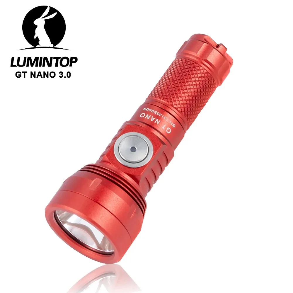 Lumintop GTNANO Flashlight EDC Mini flashlight USB Type C Flashlight Rechargeable Keychain 700 Lumens 400 Meters Camping Torch