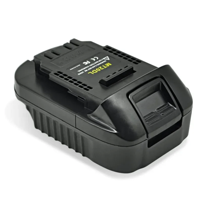 MT20DL Battery Adapter Convert for Makita 18V Li-ion Battery to for DeWalt 18V/20V Lithium-Ion Tool Battery Adapte