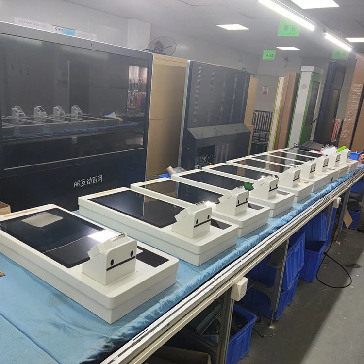 طلب الدفع شاشة تعمل باللمس كشك الخدمة الذاتية مطعم WIFI Network 27 بوصة LCD #6