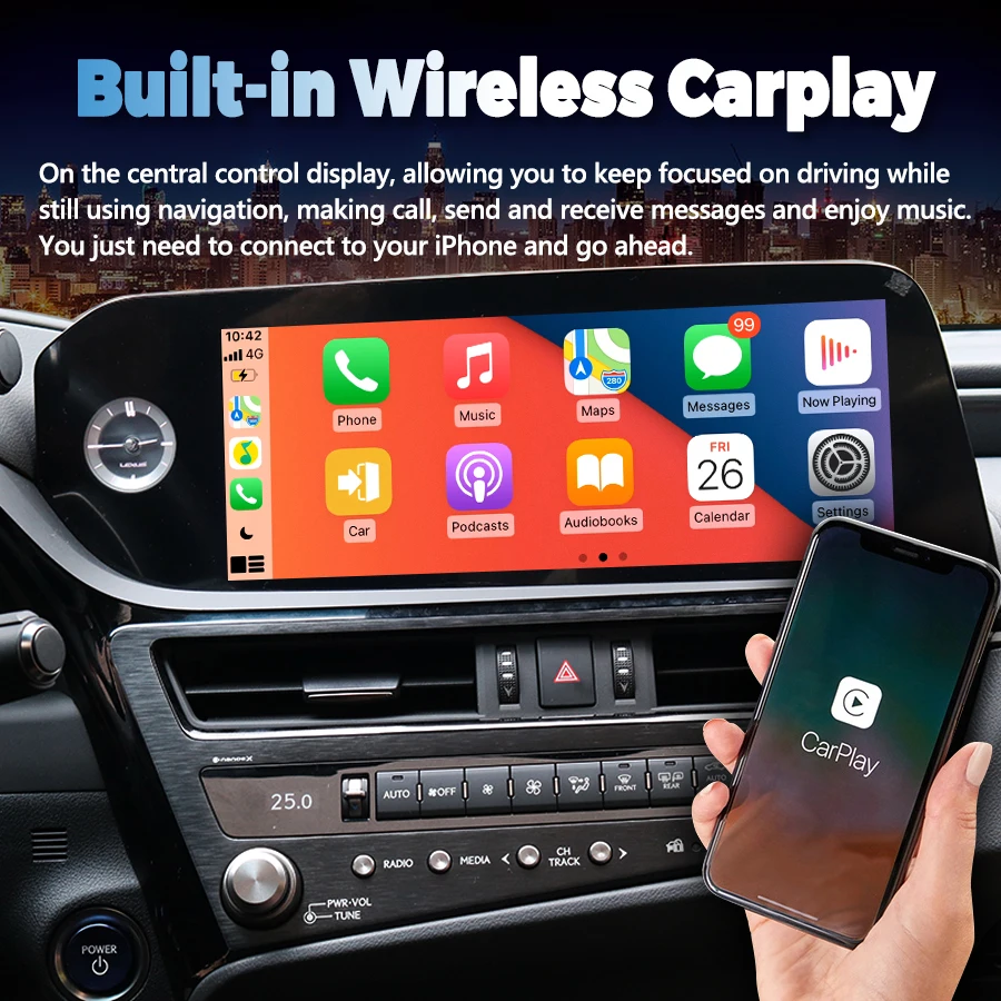 12.3Inch Tempered Glass Screen Protector For Lexus ES ES200 ES300H 2022 2023 Car Radio GPS Auto Screen Sticker Car Accessories image 6