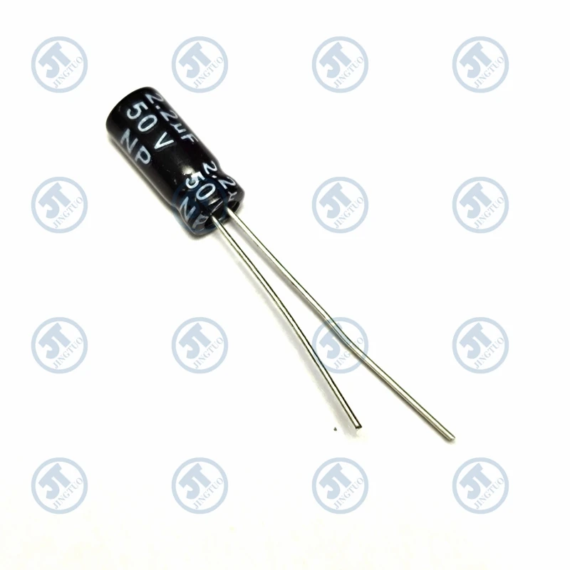 20pcs 2.2uF50V 50V2.2uF 2.2MFD 50WV 5*11mm NP (Non Polarized) Radial Aluminum Electrolytic Capacitor