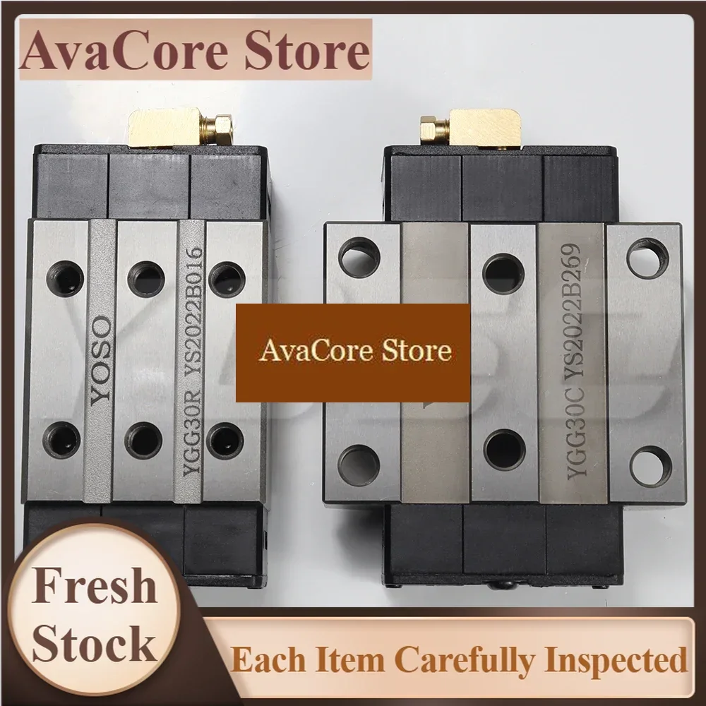 AvaCoreYOSO Roller Linear Guide RG Series for Overload Capacity RGH35CA RGH35HA Linear Rails and Blocks