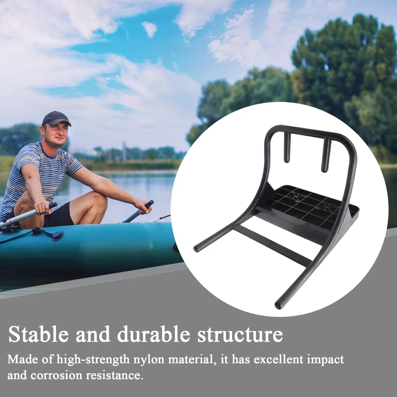 

Крепление двигателя для лодок, держатель двигателя для водной лодки, простая установка, широкая посадка, запасная часть для каяков, каноэ, владельцев мелких судов