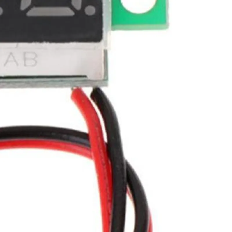 

Цифровой вольтметр с 2 проводами и LED-экраном, измеритель напряжения DC 2.5V-40V, тестер напряжения, измеритель давления, детектор напряжения, инструмент для измерения мощности