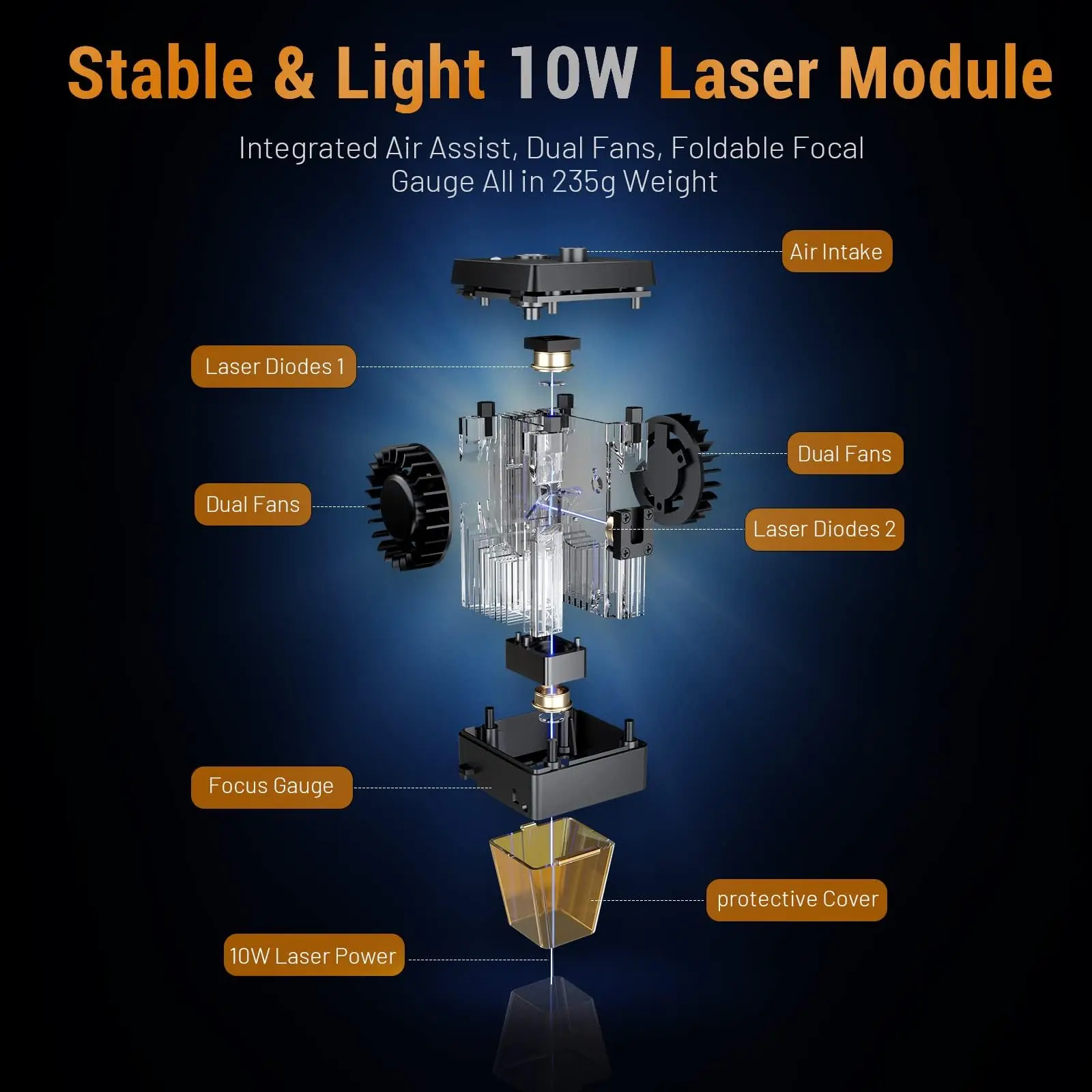 ORTUR Laser Master 2 Pro S2 LU2-10A Лазерный гравер 10000 МВт Выходная мощность Резак 0,05*0,1 мм Лазерный гравировальный станок для дерева и металла