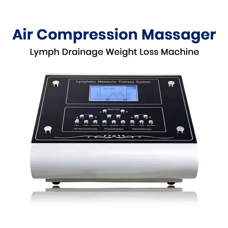 3 in 1 Infrared EMS Pressotherapy Machine Air Compression Weight Loss Lymph Drainage Airbag Detoxing Relaxing Massage Equipment