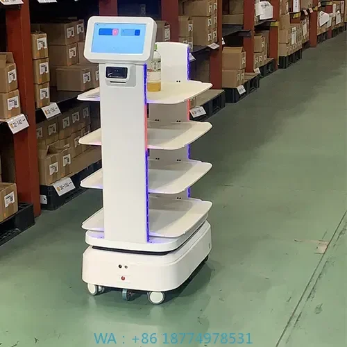 Logistics Robot Warehousing Delivery Robot AGV Intelligent Robot Intelligent Obstacle Avoidance Self Driving Factory Workshop