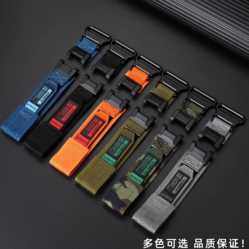 Adjustable Watch Accessories For CASIO G-SHOCK GWG-B1000 Modified Nylon Watch Strap gwg b1000 Adhesive WatchBand for Men