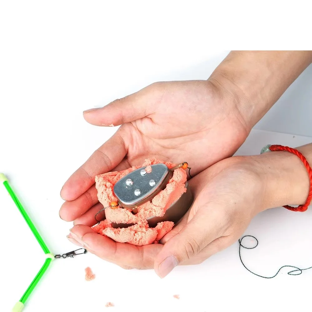 NGB 4 個 15G-45G プラン B 35G-65G フィーダー餌ケージ鯉釣りアクセサリー釣りルアー鯉フィーダー用