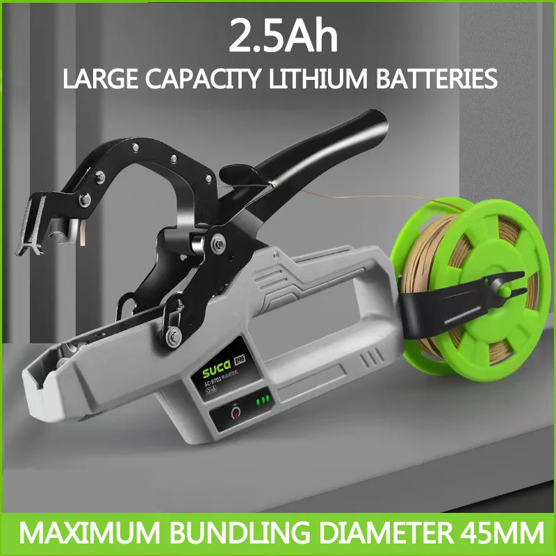 Electric Branch Binding Machine Plant Binding Machine Grape Vine Tomato Automatic Binding Machine Fruit Tree Binding Machine