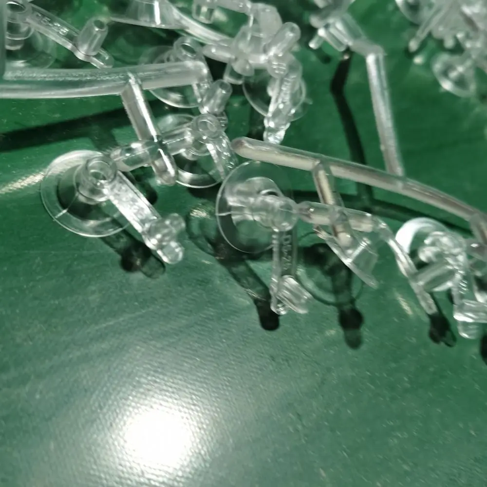 28*15mm Inflatable Nozzle Air Valve PVC Environmentally Friendly Air Nozzle Non-Return Transparent